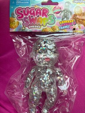 Sugar Swaps luxury edition Onesies Glitter Star Baby Figure